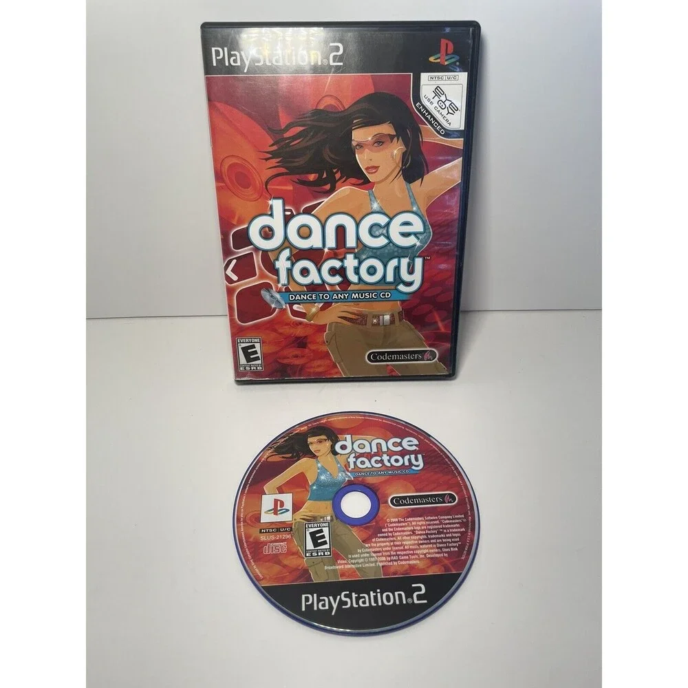 Playstation 2 Dance Factory Game